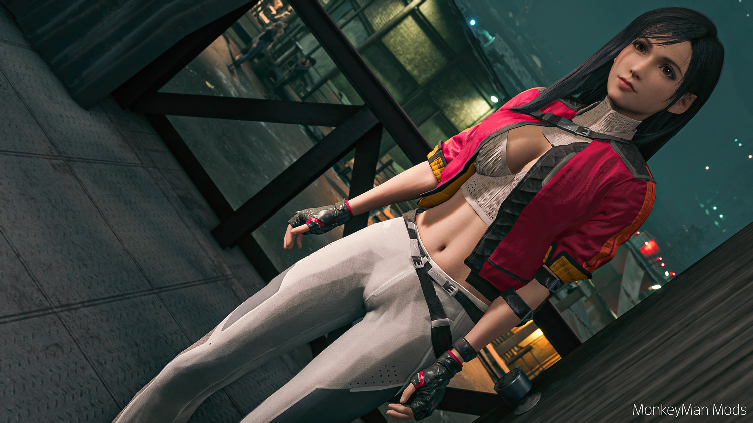 熟透了的大姐姐！《FF7RE》mod蒂法身穿浪人新衣服