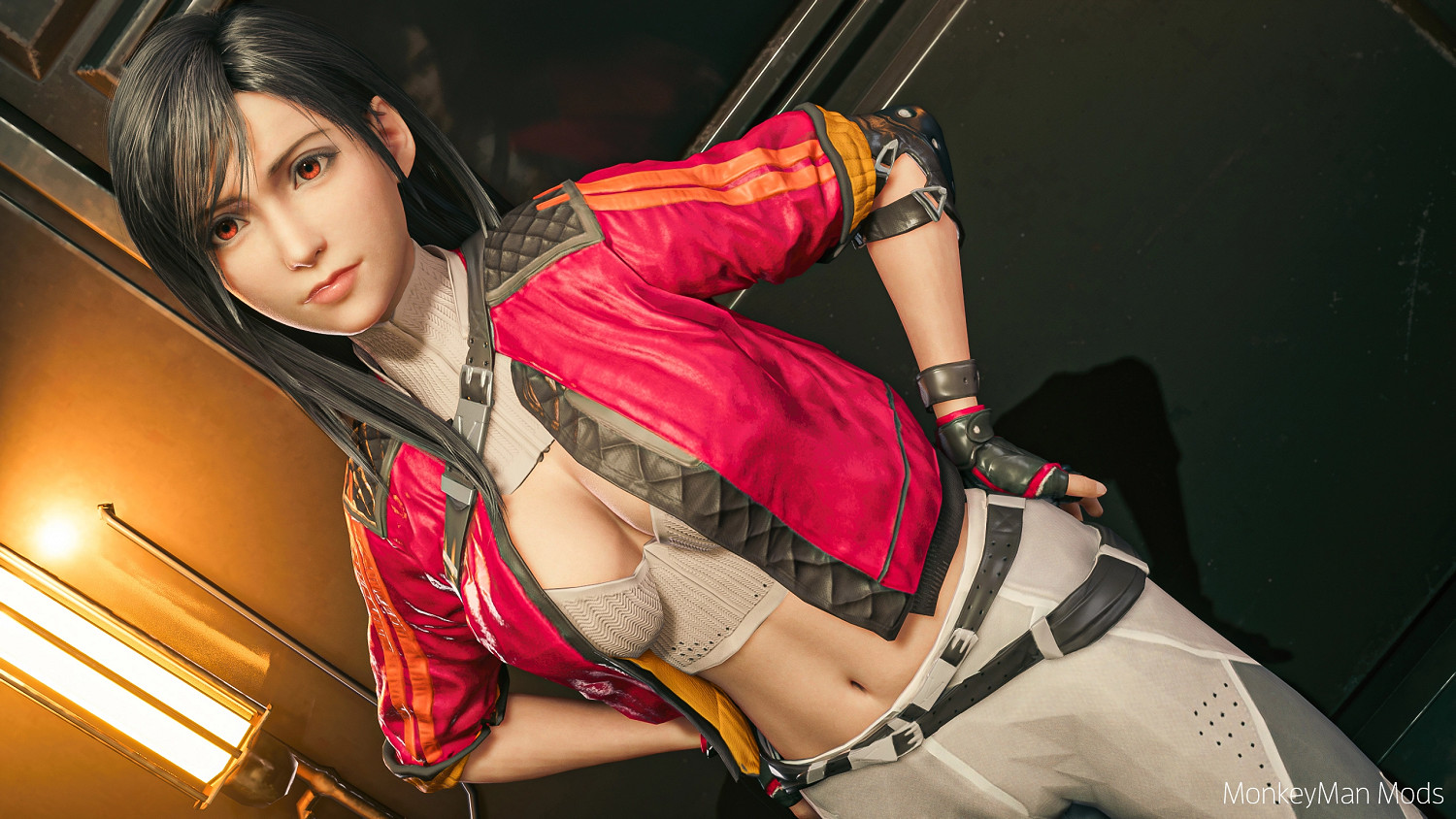 熟透了的大姐姐！《FF7RE》mod蒂法身穿浪人新衣服