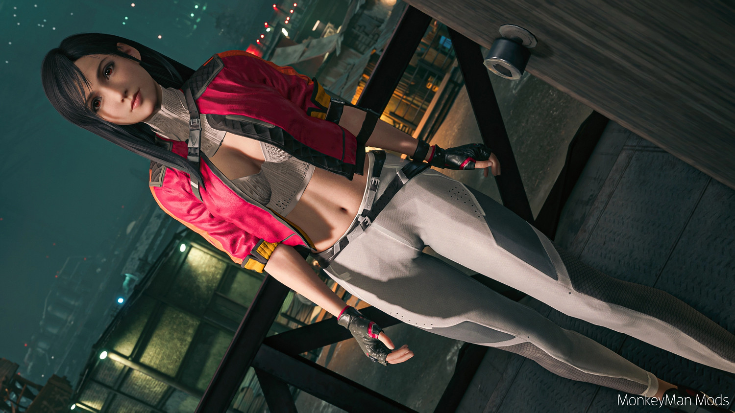 熟透了的大姐姐！《FF7RE》mod蒂法身穿浪人新衣服