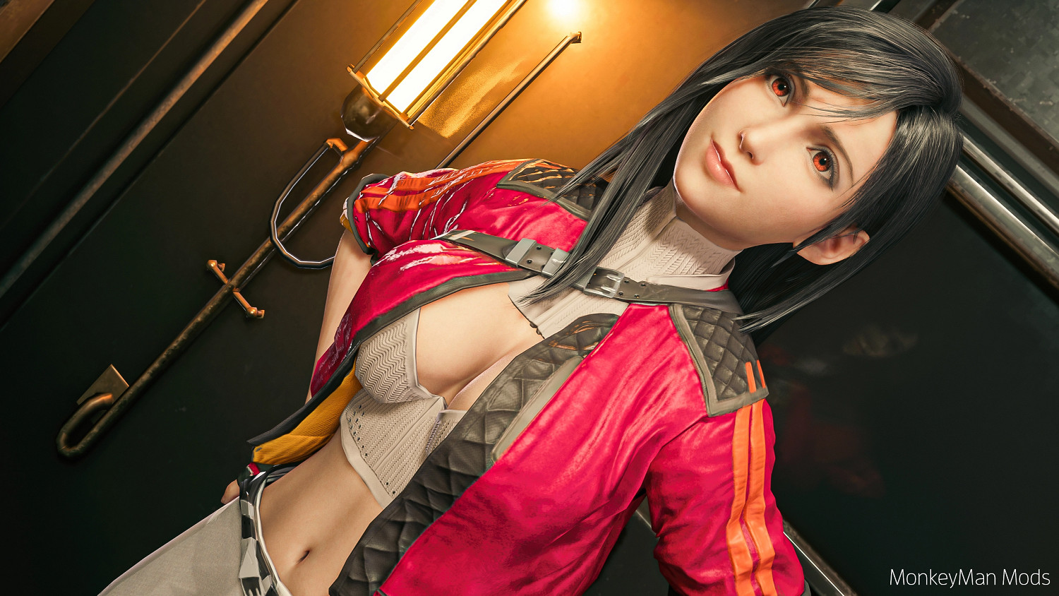 熟透了的大姐姐！《FF7RE》mod蒂法身穿浪人新衣服