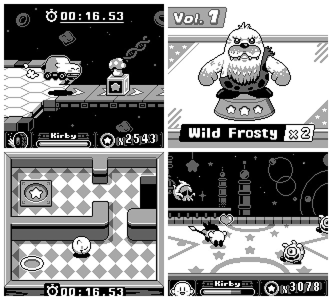 有那味了！飯製GB版《星之卡比：探索發現》像素圖