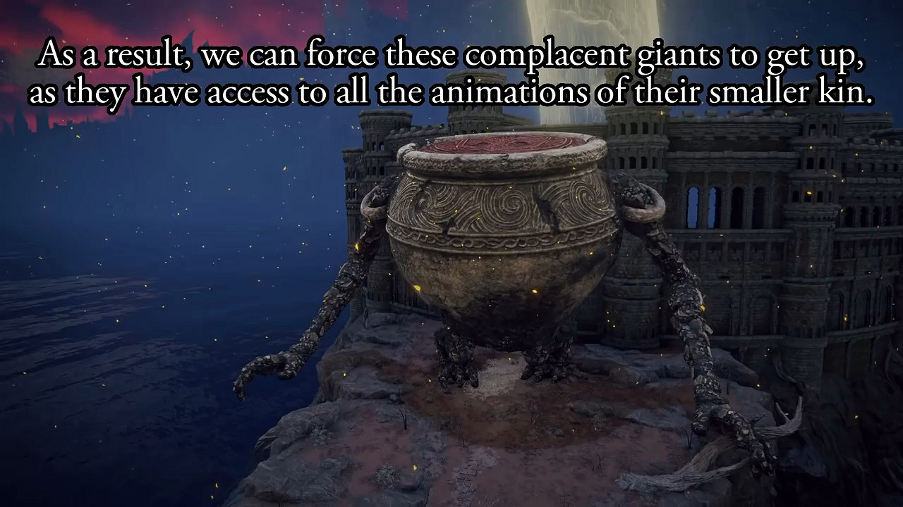 當喚醒《艾爾登法環》中的巨型NPC：長老龍桂奧爾！