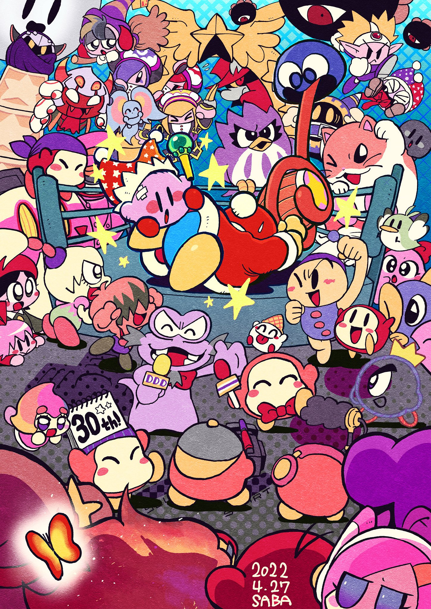 30年風風雨雨 喜迎《星之卡比》30周年同人賀歲圖集