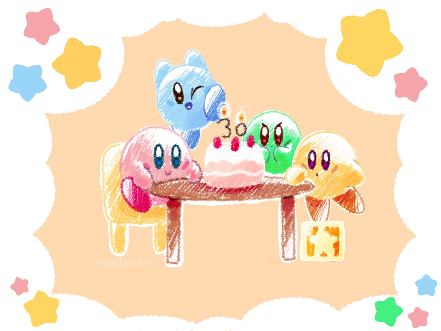 30年風風雨雨 喜迎《星之卡比》30周年同人賀歲圖集