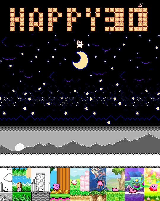 30年風風雨雨 喜迎《星之卡比》30周年同人賀歲圖集