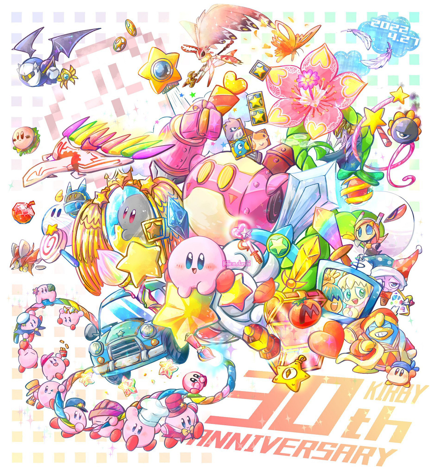 30年風風雨雨 喜迎《星之卡比》30周年同人賀歲圖集