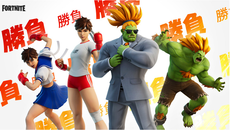 《堡壘之夜》X《快打旋風》連動第三彈皮膚正式公開！