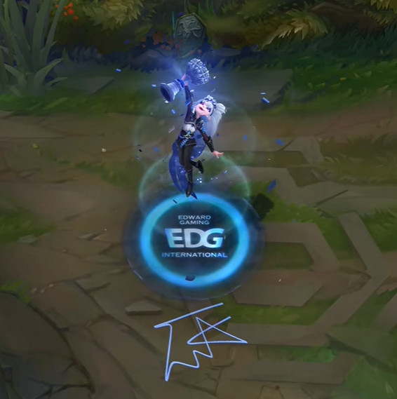 EDG的銀龍騎士團——聖槍哥終於拿到了他的聖槍 EDG的銀龍騎士團——聖槍哥終於拿到了他的聖槍