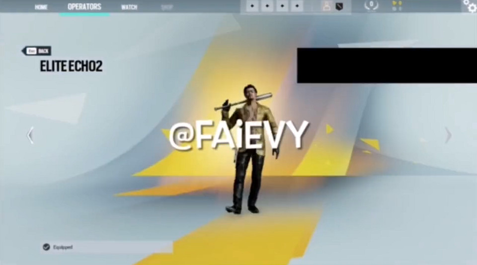 黑幫也反恐！粉絲泄露真島吾朗亂入《虹彩六號圍攻》