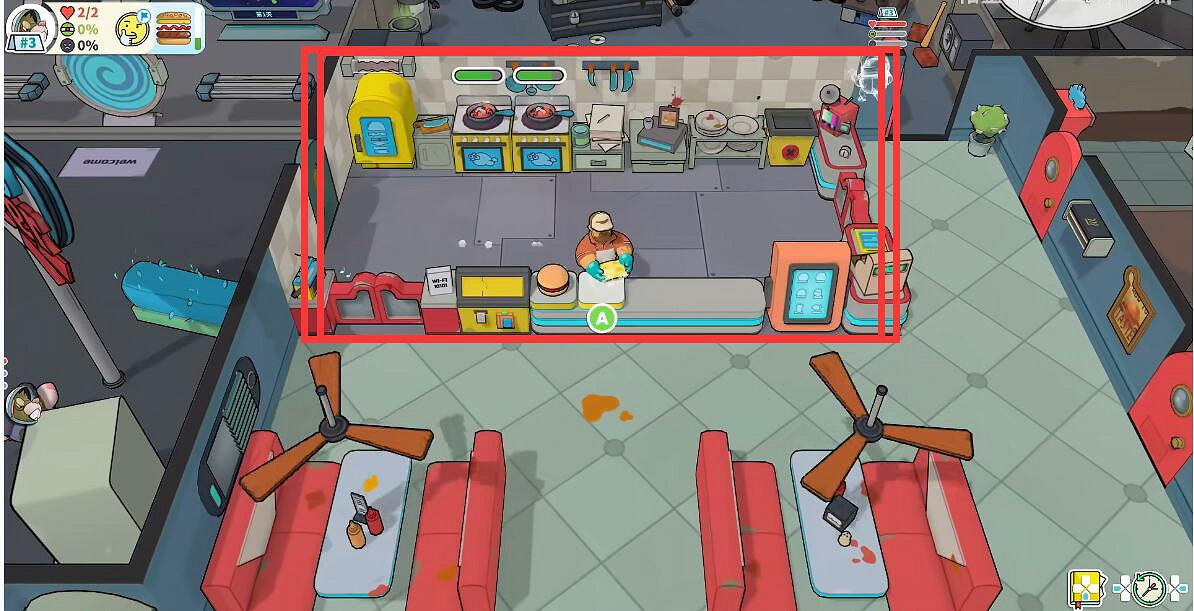 先去《主題醫院》看病，再來《宇宙漢堡王》用餐