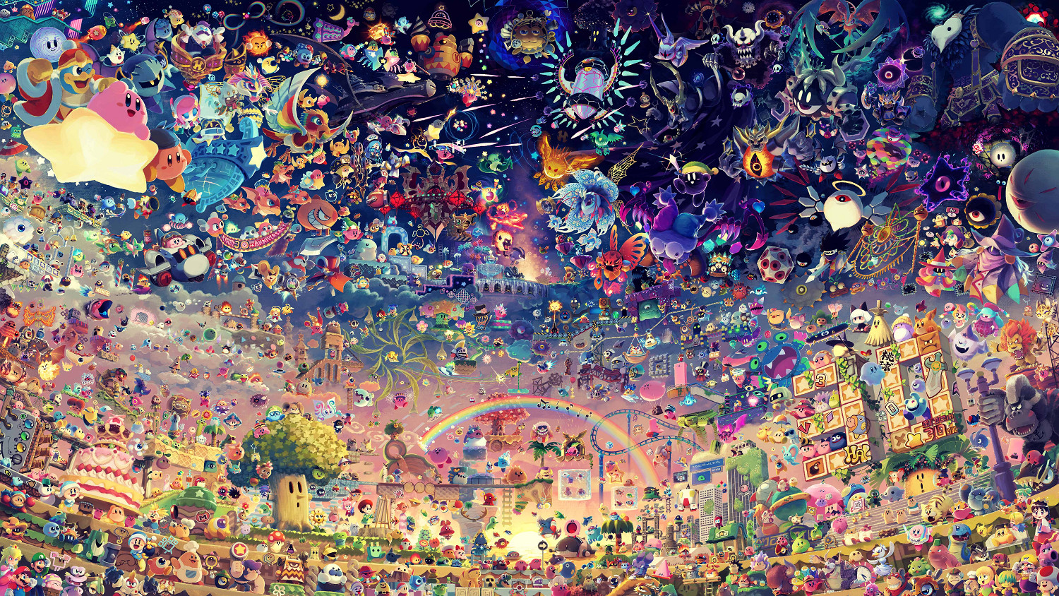 30年風風雨雨 喜迎《星之卡比》30周年同人賀歲圖集