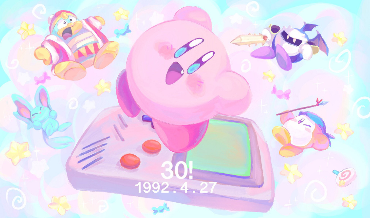 30年風風雨雨 喜迎《星之卡比》30周年同人賀歲圖集