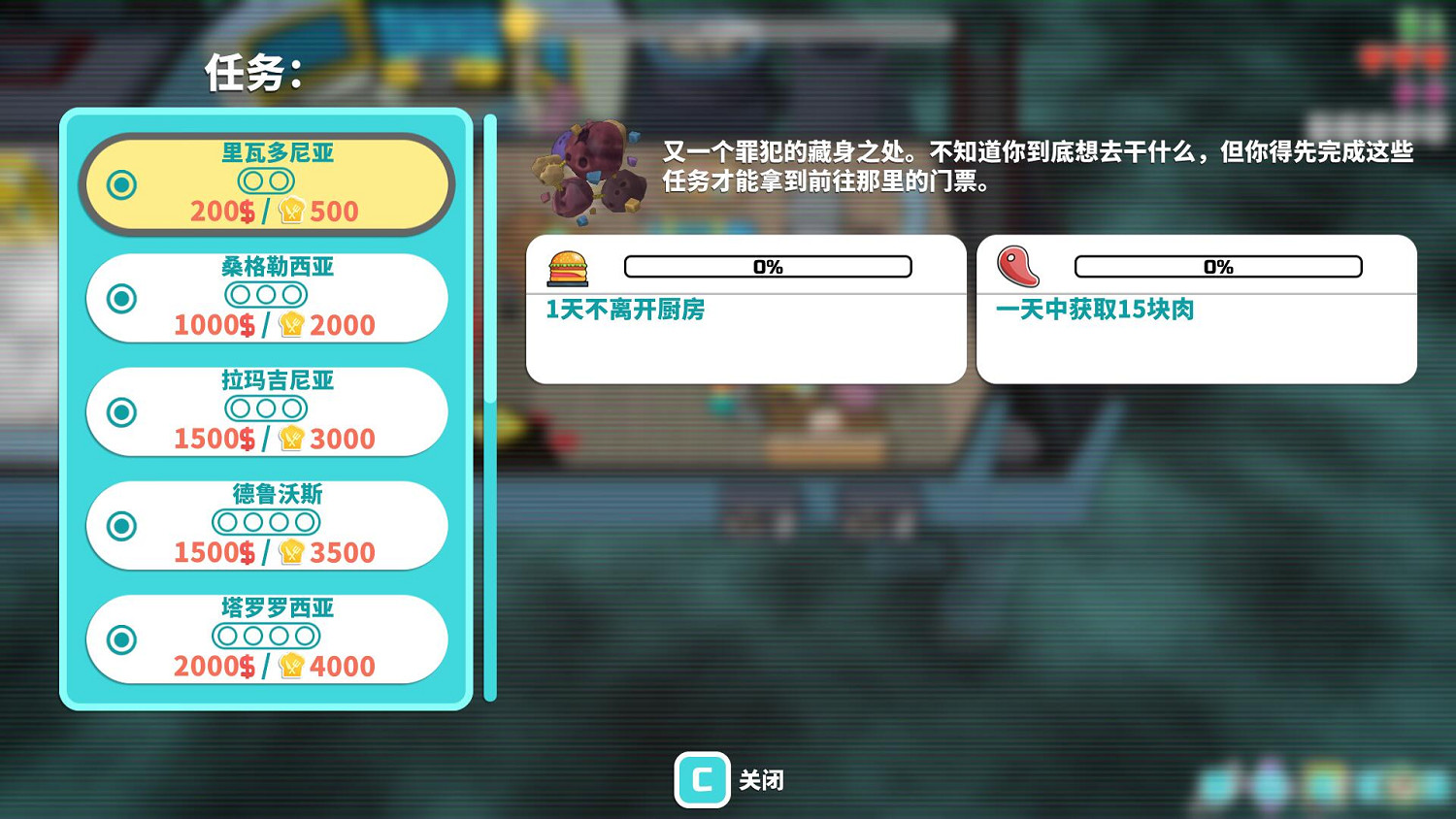 先去《主題醫院》看病，再來《宇宙漢堡王》用餐