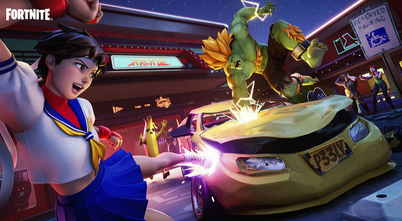 《堡壘之夜》X《快打旋風》連動第三彈皮膚正式公開！