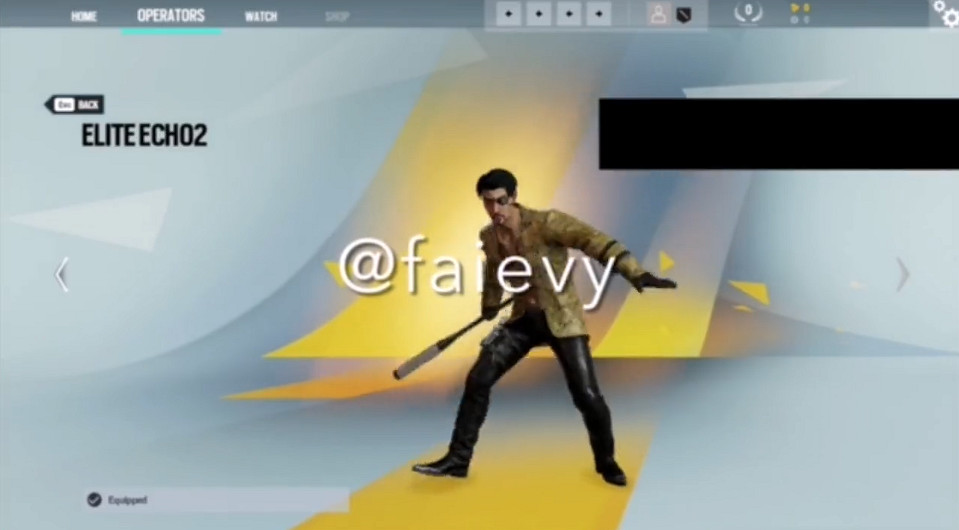 黑幫也反恐！粉絲泄露真島吾朗亂入《虹彩六號圍攻》