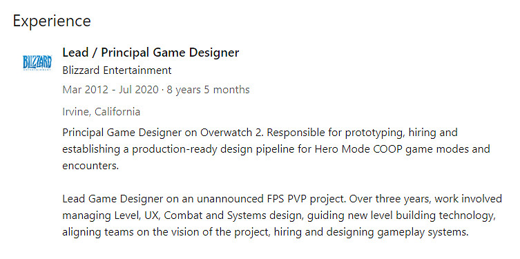 傳暴雪暗藏一款神秘FPS遊戲!含PvP元素 已開發3年多 傳暴雪暗藏一款神秘FPS遊戲!含PvP元素 已開發3年多