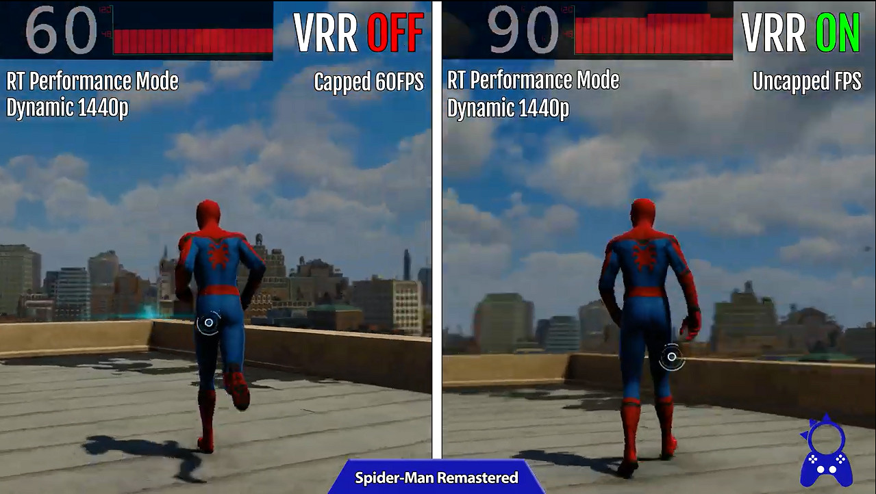 PS5的VRR有多強?遊戲突破幀數上限 90幀超流暢體驗 PS5的VRR有多強?遊戲突破幀數上限 90幀超流暢體驗