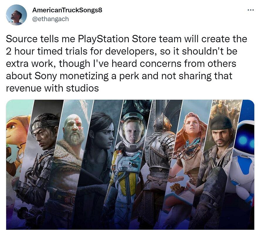 PS大作都能免費體驗?曝索尼將自動生成遊戲試玩版! PS大作都能免費體驗?曝索尼將自動生成遊戲試玩版!