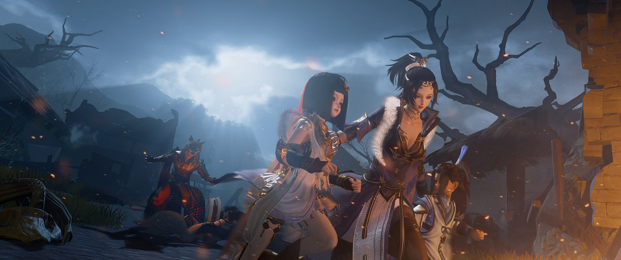 俠客們在《劍網3》新資料片“輕裝上陣”