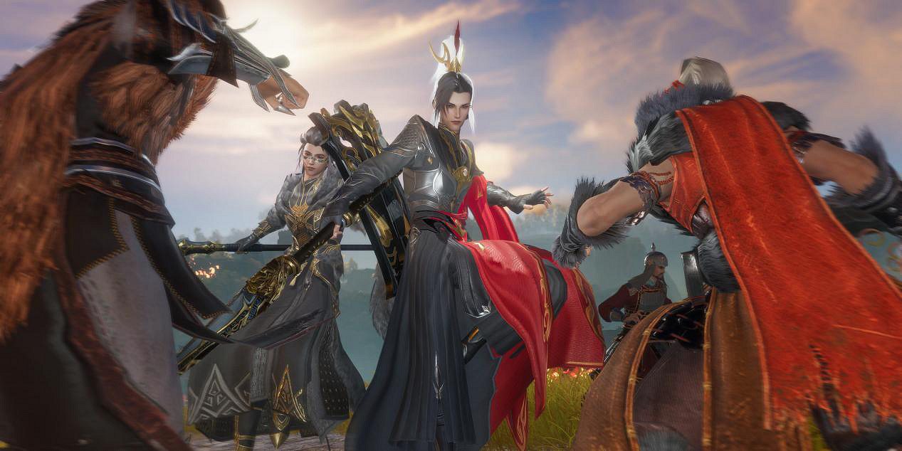 俠客們在《劍網3》新資料片“輕裝上陣”