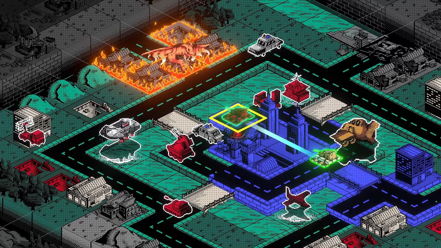 大戰怪獸宇宙！ 2D回合制策略遊戲《怪獸戰爭》發售