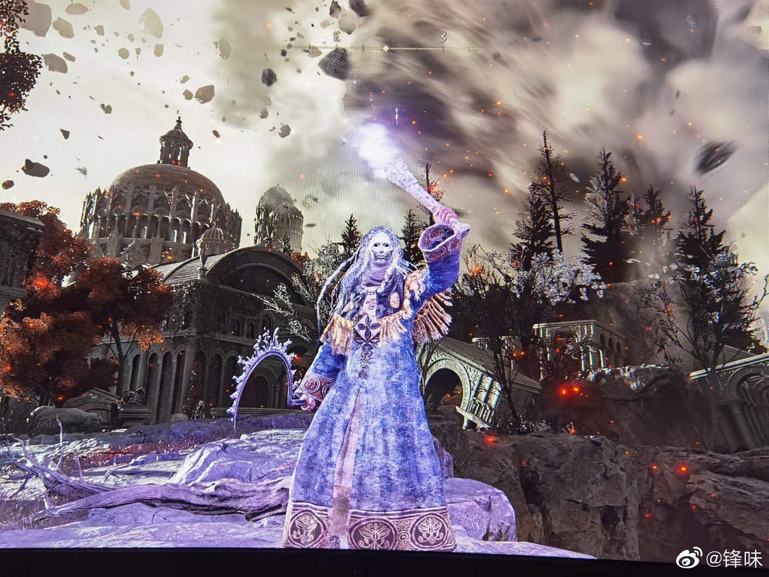 謝霆鋒再發《艾爾登法環》屏攝圖！萬代：謝謝老板發自拍！