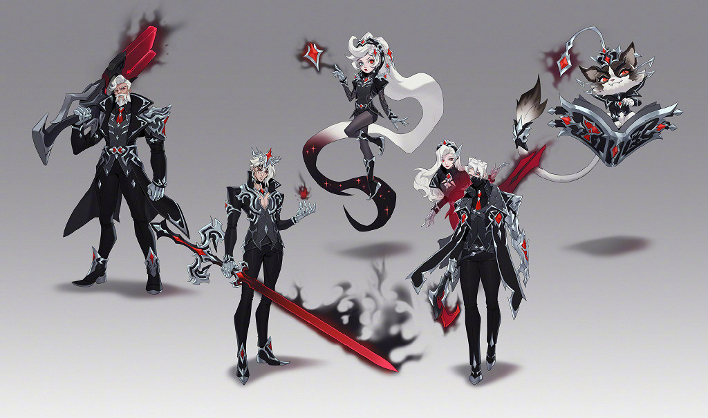 神兵天降!《英雄聯盟》EDG銀龍騎士團設計稿公開 神兵天降!《英雄聯盟》EDG銀龍騎士團設計稿公開