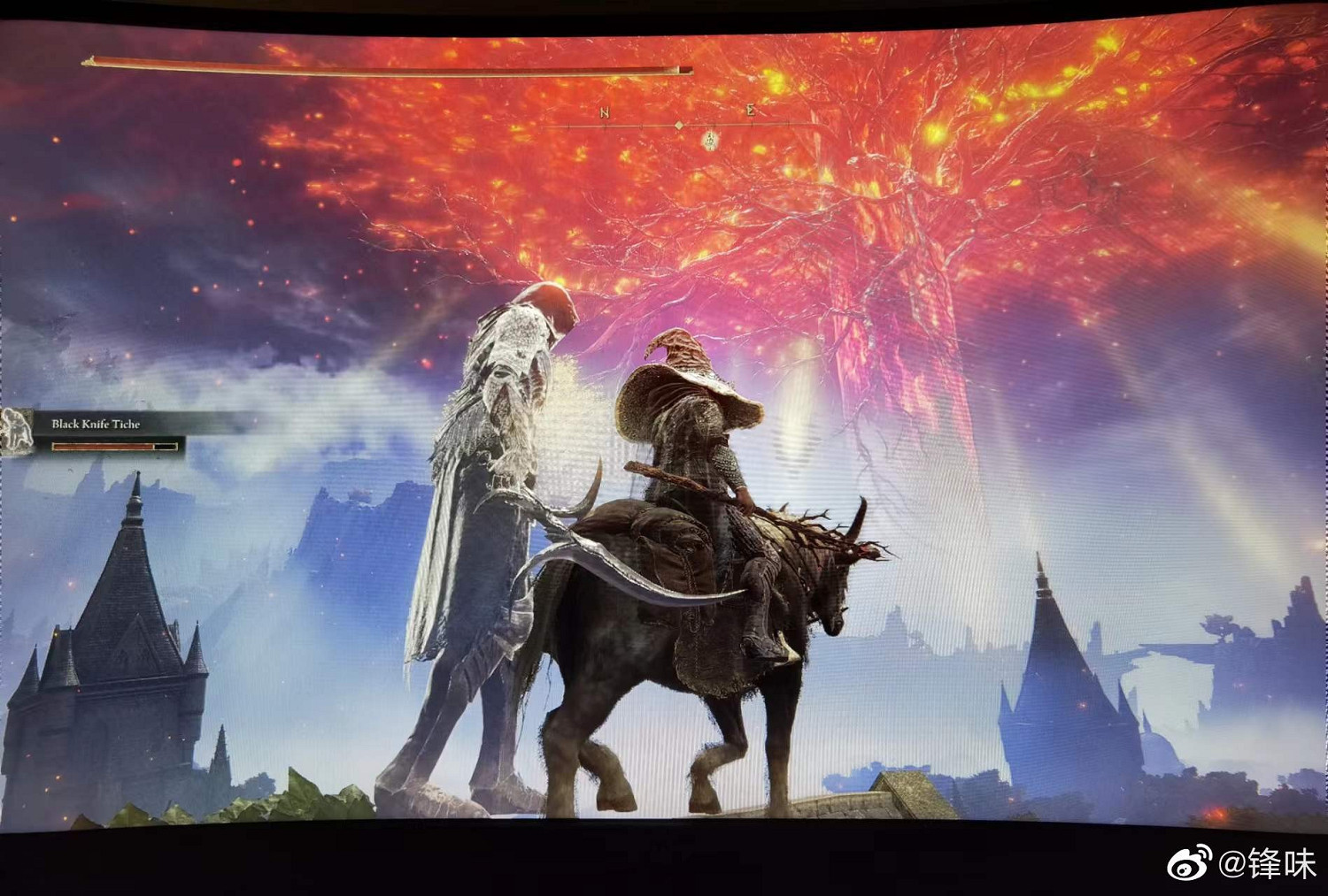 謝霆鋒再發《艾爾登法環》屏攝圖！萬代：謝謝老板發自拍！