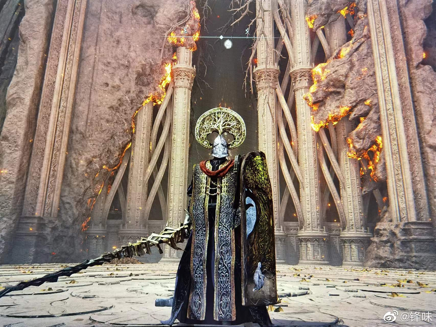 謝霆鋒再發《艾爾登法環》屏攝圖！萬代：謝謝老板發自拍！