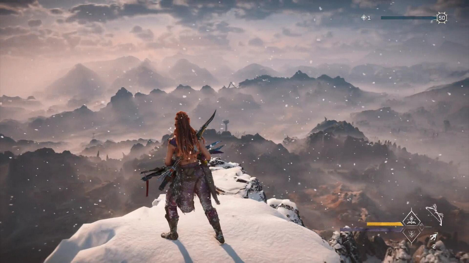 太美了!《地平線2西域禁地》能鳥瞰大半張地圖的點 太美了!《地平線2西域禁地》能鳥瞰大半張地圖的點