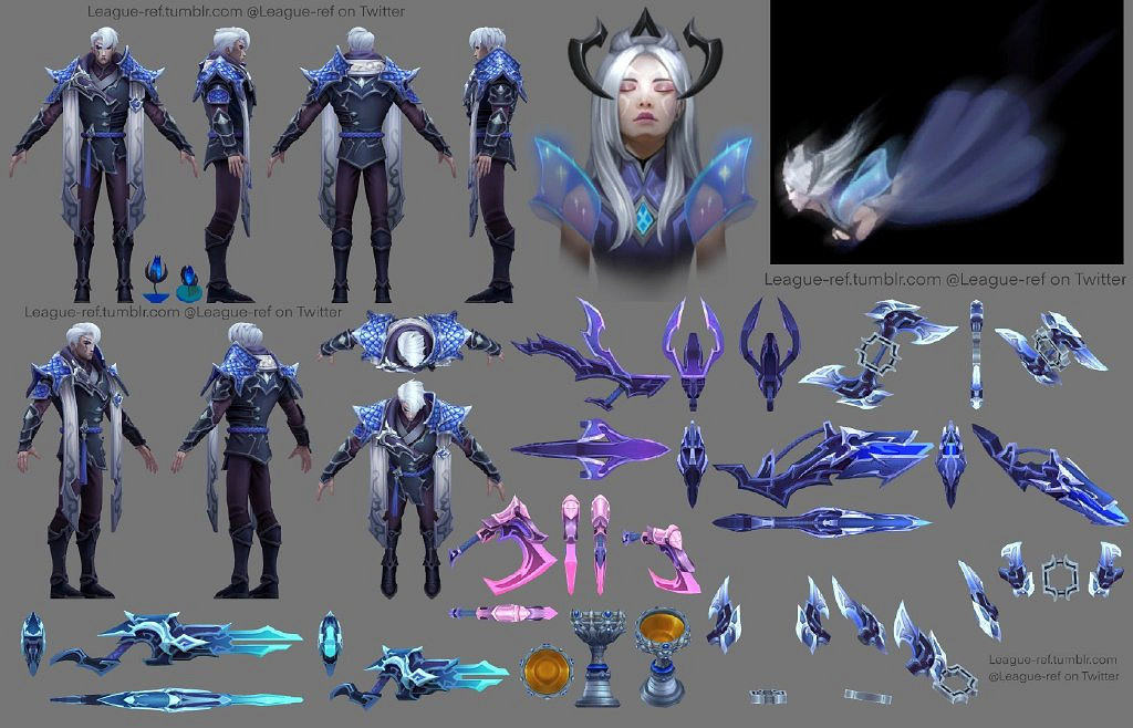 神兵天降!《英雄聯盟》EDG銀龍騎士團設計稿公開 神兵天降!《英雄聯盟》EDG銀龍騎士團設計稿公開