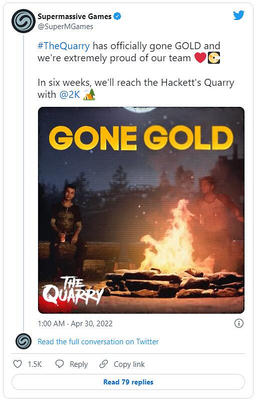 提前發售日6周！恐怖驚悚新作《採石場驚魂》進廠壓盤