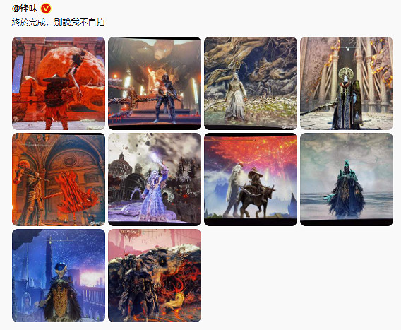 謝霆鋒再發《艾爾登法環》屏攝圖！萬代：謝謝老板發自拍！