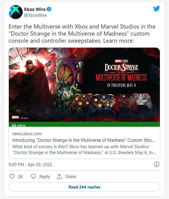 Xbox Series S換新裝!《奇異博士2》主題配色和手把 Xbox Series S換新裝!《奇異博士2》主題配色和手把