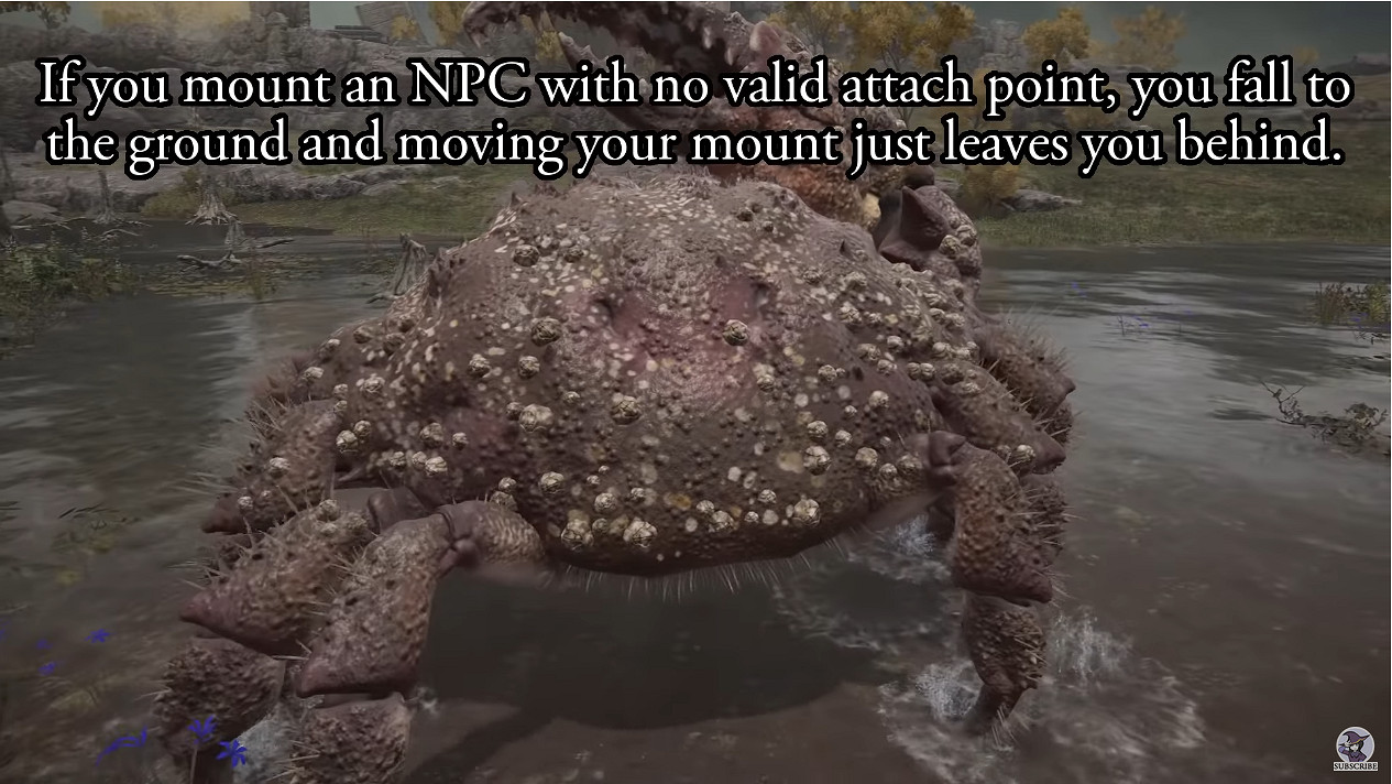 《艾爾登法環》最靈活坐騎竟是蜻蜓？蟹薪王不讓你騎