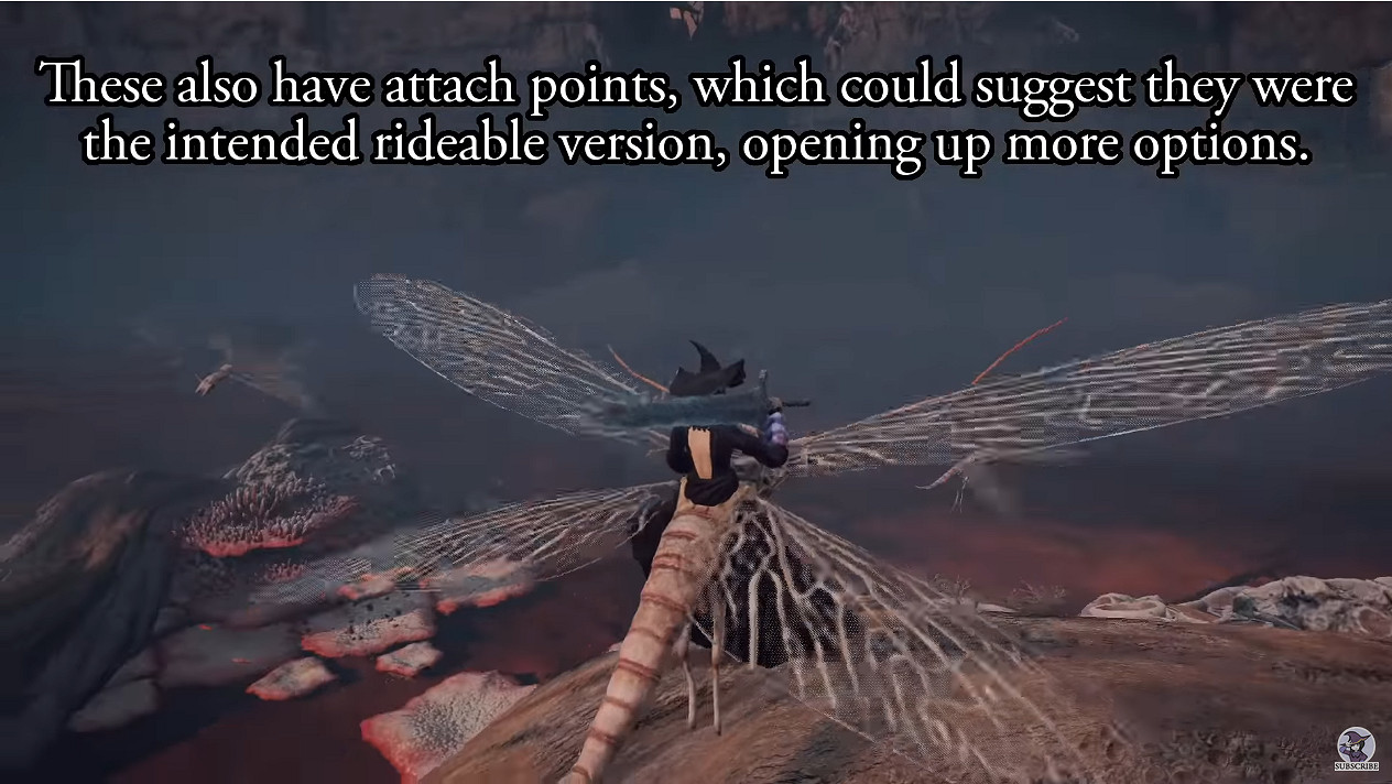 《艾爾登法環》最靈活坐騎竟是蜻蜓？蟹薪王不讓你騎