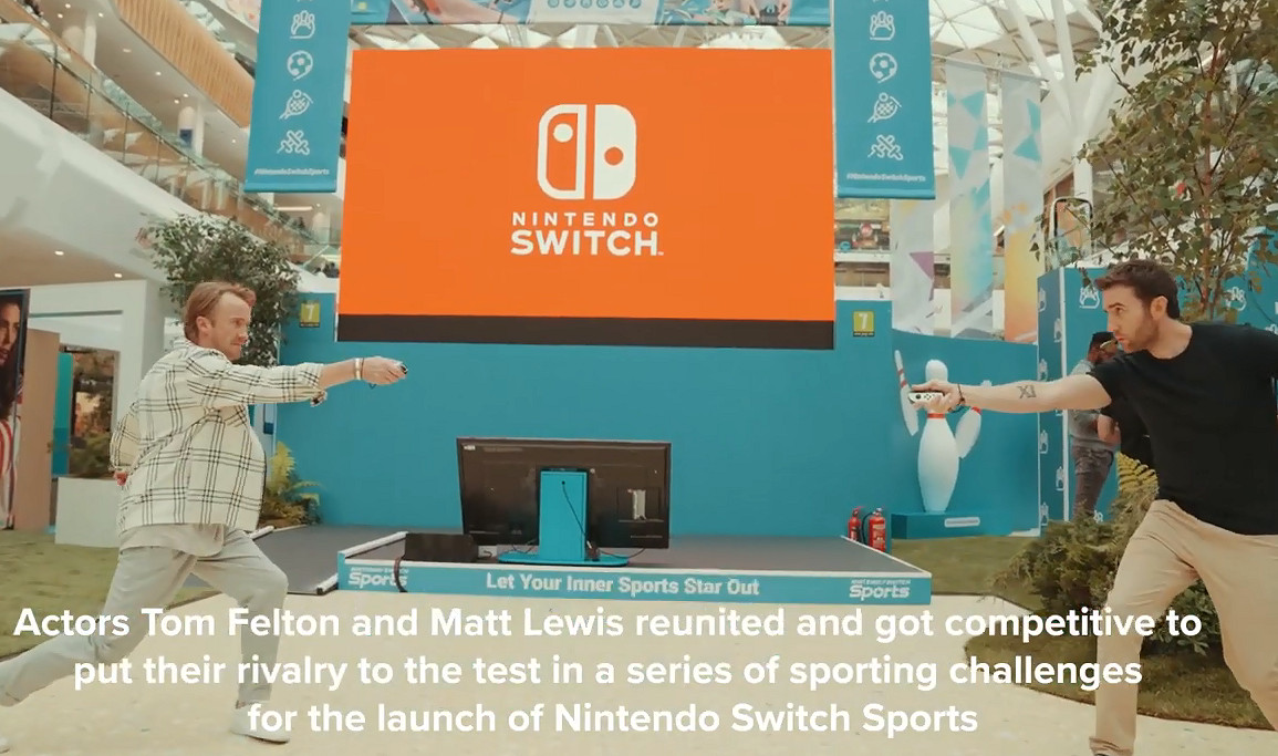 手把該換成魔杖了《哈利波特》馬份NS Sports廣告 手把該換成魔杖了《哈利波特》馬份NS Sports廣告