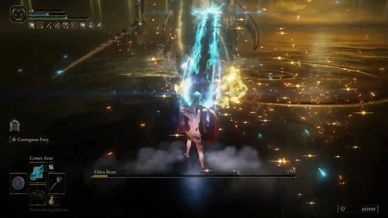 《艾爾登法環》高玩32秒無傷速殺最終Boss!艾爾登獸秒死 《艾爾登法環》高玩32秒無傷速殺最終Boss!艾爾登獸秒死