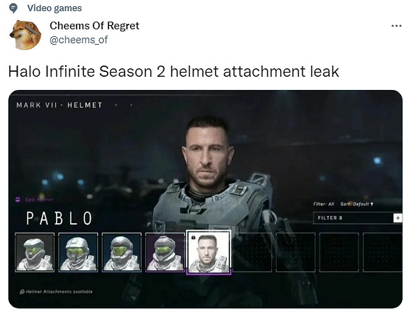 《最後一戰：無限》士官長將摘下頭盔採用劇版臉模引抗議