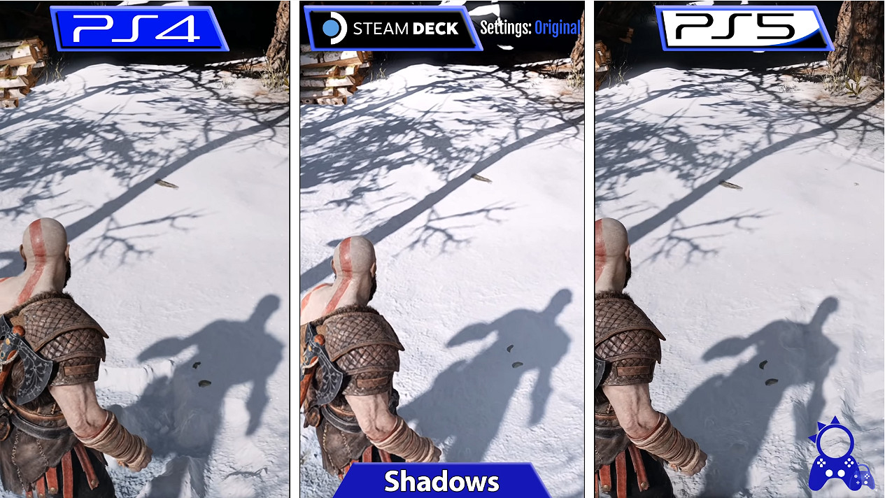 《戰神4》PS與Steam Deck對比 V社掌機表現意外不錯 《戰神4》PS與Steam Deck對比 V社掌機表現意外不錯