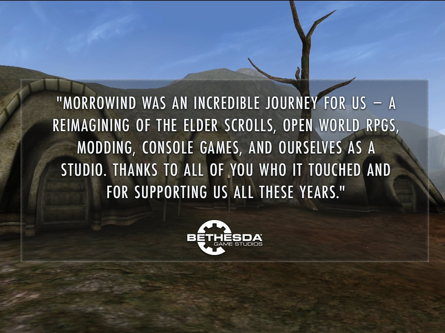 還記得晨風省嗎?B社發文慶祝《上古卷軸3》發售20周年 還記得晨風省嗎?B社發文慶祝《上古卷軸3》發售20周年