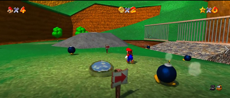 效果驚人！粉絲通過渲染和光追重置《超級馬裡奧64》