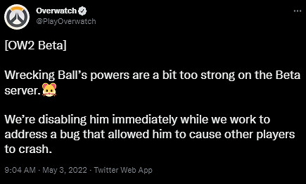 破壞球化身炸房球！《鬥陣特攻2》測試版又現嚴重BUG