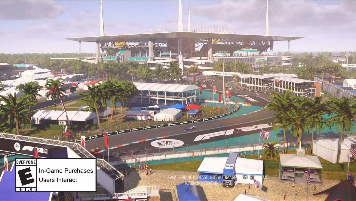 《F1 2022》新預告公開！全新邁阿密國際賽道登場