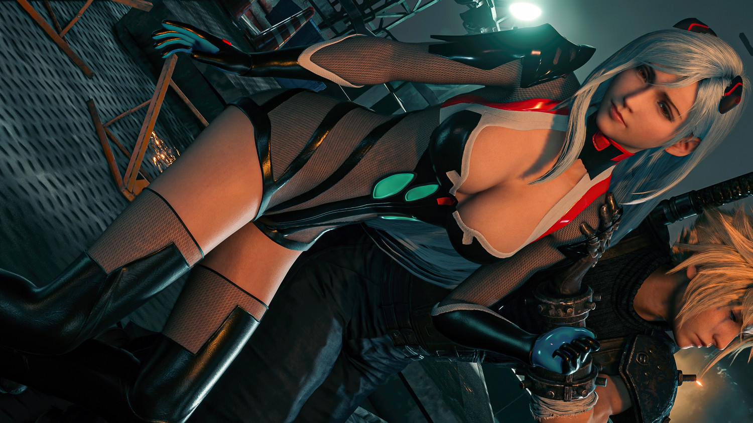 急需營養快線!《FF7RE》mod蒂法換裝《EVA》綾波麗