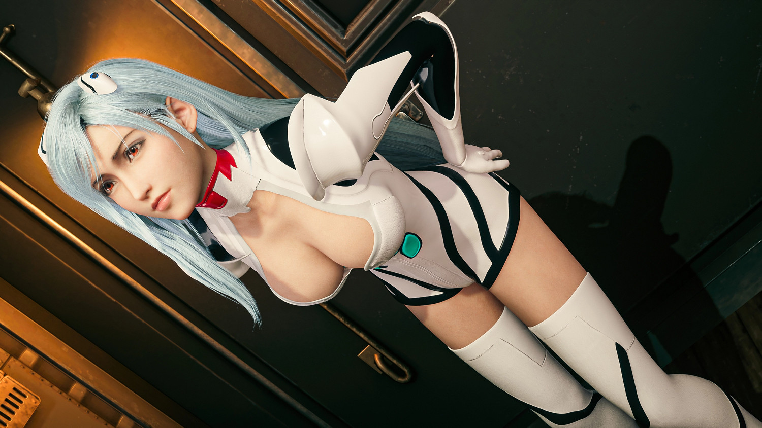 急需營養快線!《FF7RE》mod蒂法換裝《EVA》綾波麗