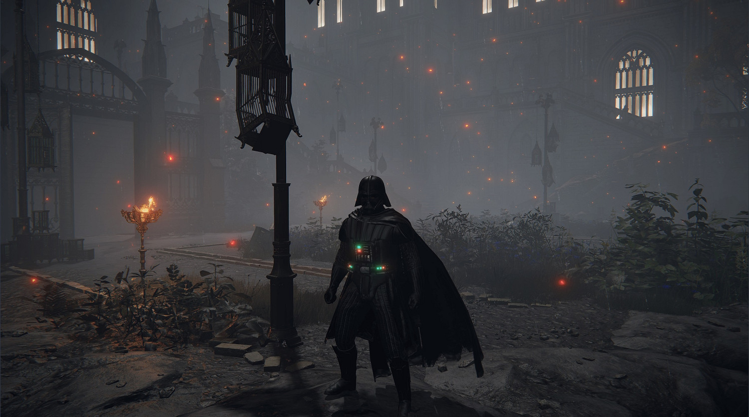 艾爾登法環x星際大戰mod展示 達斯維達手持光劍大殺四方! 艾爾登法環x星際大戰mod展示 達斯維達手持光劍大殺四方!