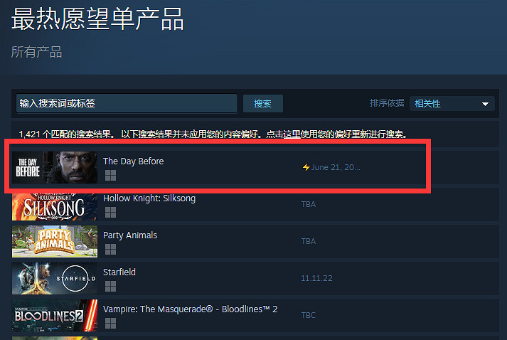 Steam願望單最熱遊戲！《浩劫前夕》跳票至2023年