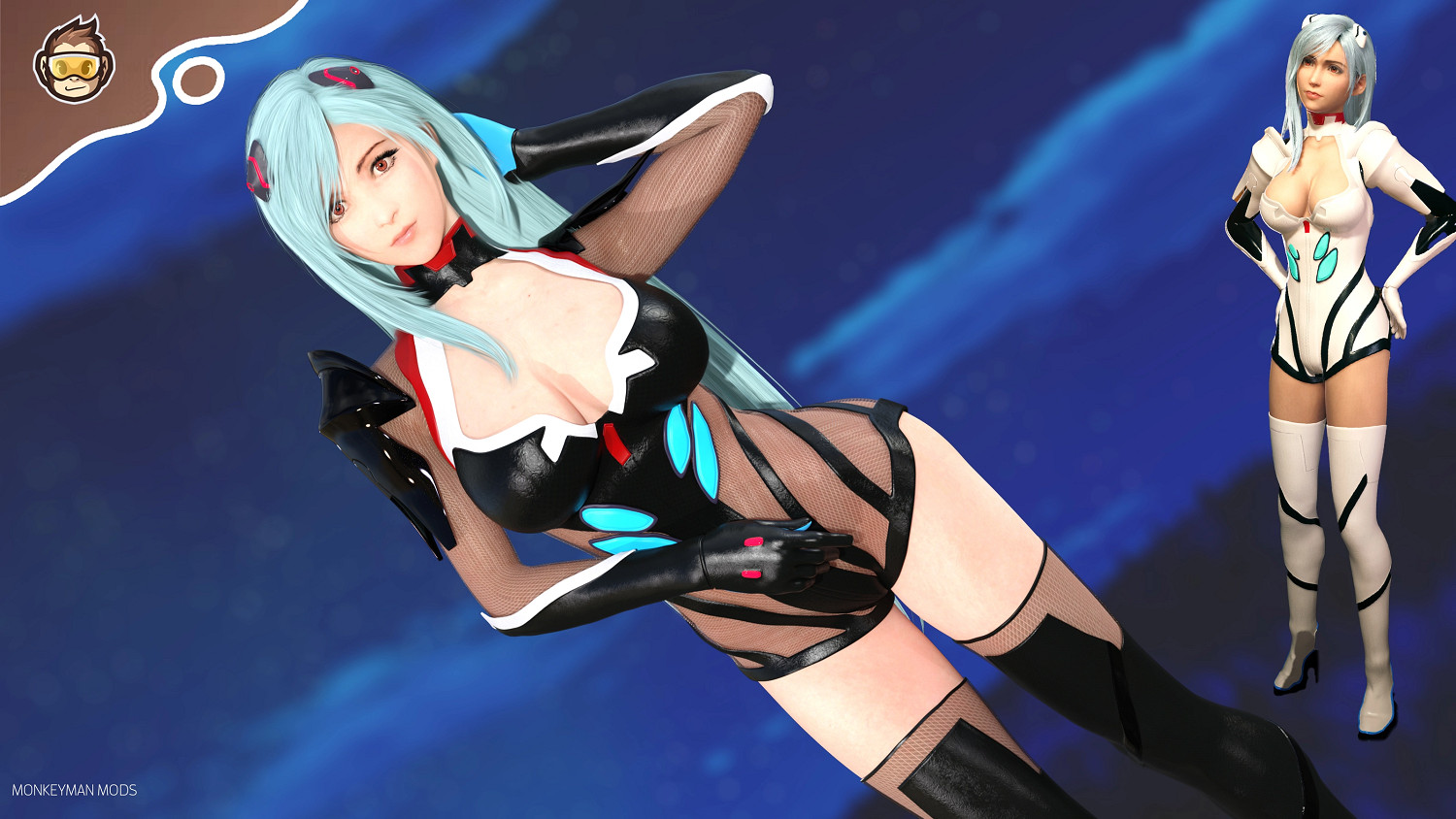 急需營養快線!《FF7RE》mod蒂法換裝《EVA》綾波麗