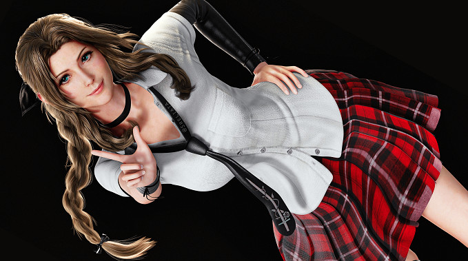 《FF7RE》愛麗絲連動《生死格鬥》瑪麗·蘿絲MOD上線